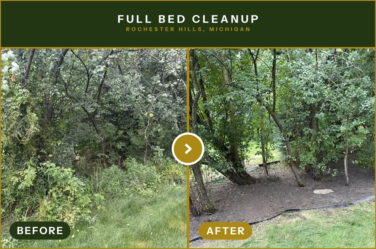 Full bed cleanup · Rochester Hills, MI
